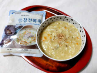 바다는다웰빙이다 완도사랑 전복죽 250g - 2팩 + 전복장조림 2팩 — 5점을 준 리뷰어가 2020년 9월 올린 사용 사진