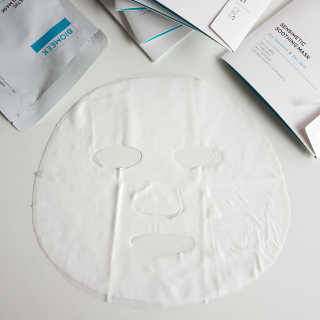 바이오믹 BIOMEEK SENSIMETIC SOOTHING MASK.S — 5점을 준 리뷰어가 2020년 7월 올린 사용 사진