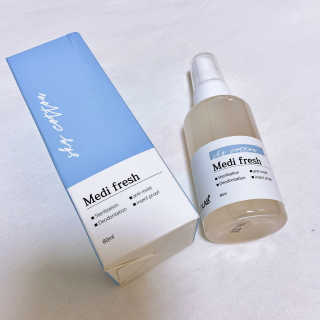 순수연구소 메디프레쉬80ml 천연 향균 섬유 탈취제 — 5점을 준 리뷰어가 2020년 5월 올린 사용 사진