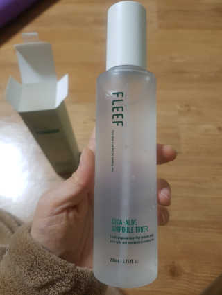 플리프 시카-알로에 앰플 토너 200ML — 5점을 준 리뷰어가 2020년 12월 올린 사용 사진