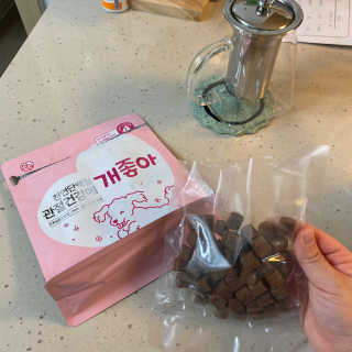 My Pet Care 천연단백질 관절건강에 개좋아 — 5점을 준 리뷰어가 2020년 11월 올린 사용 사진