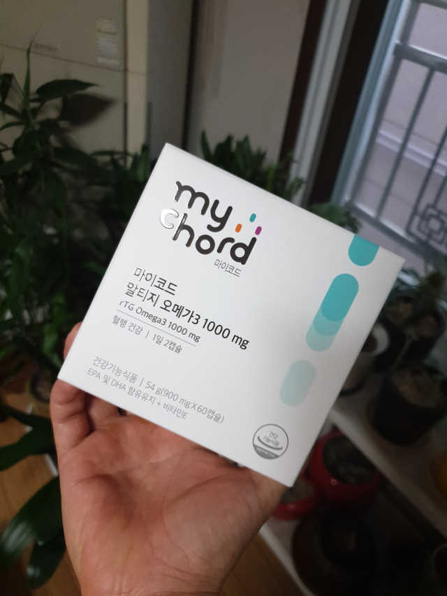 마이코드 알티지 오메가3 1000 mg 리뷰 사진