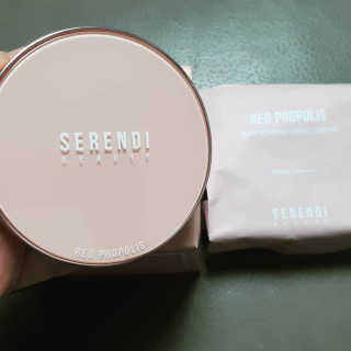 세렌디뷰티 레드 프로폴리스 하이 커버링 트리플 쿠션 — 5점을 준 리뷰어가 2020년 8월 올린 사용 사진