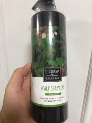 르퀼라야 스칼프 샴푸 810ml [가드니아/포레스트] — 5점을 준 리뷰어가 2020년 7월 올린 사용 사진