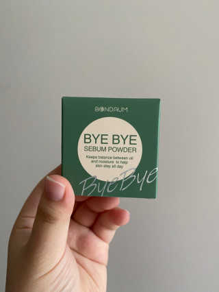 본다움 빠이빠이 세범 파우더 — 5점을 준 리뷰어가 2020년 7월 올린 사용 사진