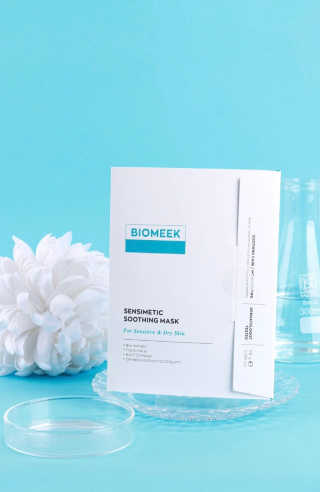 바이오믹 BIOMEEK SENSIMETIC SOOTHING MASK.S — 5점을 준 리뷰어가 2020년 7월 올린 사용 사진
