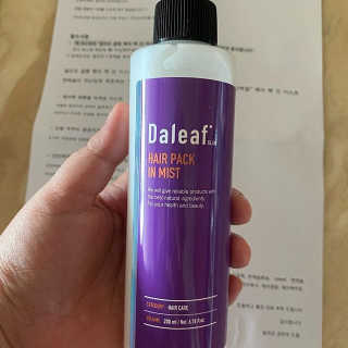 달리프 글램 샤이닝 스프레이 150ml — 2.5점을 준 리뷰어가 2020년 4월 올린 사용 사진