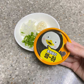 동원참치 펭수참치 — 5점을 준 리뷰어가 2020년 6월 올린 사용 사진