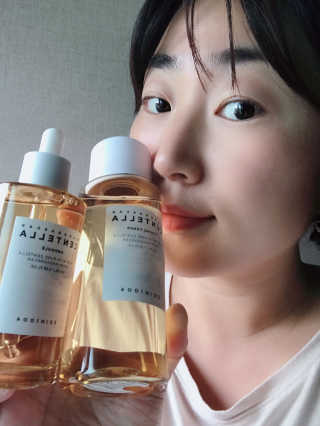 스킨1004 마다가스카르 센텔라 기초2종 — 5점을 준 리뷰어가 2020년 10월 올린 사용 사진