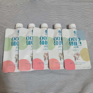 [꾸콤] 참참 OOTD쉐이크 고단백 일주일세트 50g x 5 — 5점을 준 리뷰어가 2020년 9월 올린 사용 사진