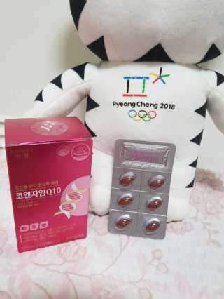 건강한약속 바른 바른 코엔자임Q10 — 5점을 준 리뷰어가 2020년 5월 올린 사용 사진