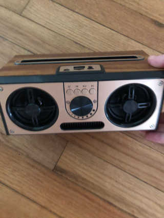 SEVIZ RETRO20W 레트로 블루투스 스피커 — 5점을 준 리뷰어가 2020년 6월 올린 사용 사진
