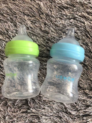 유비맘 신생아젖병 120ml 트리플팩_ 젖꼭지 포함 — 5점을 준 리뷰어가 2020년 6월 올린 사용 사진