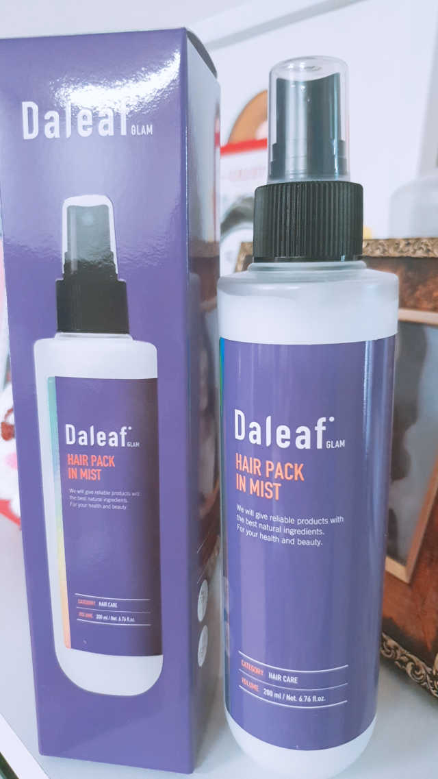달리프 글램 헤어팩 인미스트 200ml 리뷰 사진