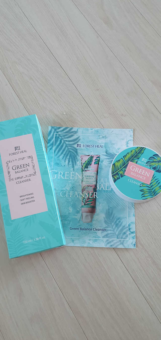 포레스트힐 SS 그린 밸런스 클렌져 100ml + 35ml 리뷰 사진