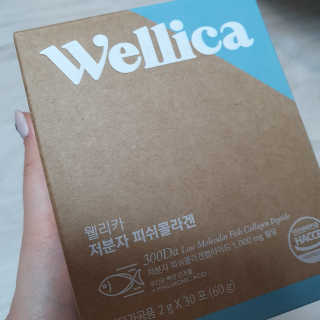 웰리카 저분자 피쉬 콜라겐 — 5점을 준 리뷰어가 2020년 10월 올린 사용 사진