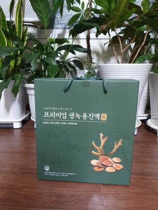 서울약사신협 약사신협_생녹용 진액_70ml x 30포 — 5점을 준 리뷰어가 2020년 9월 올린 사용 사진