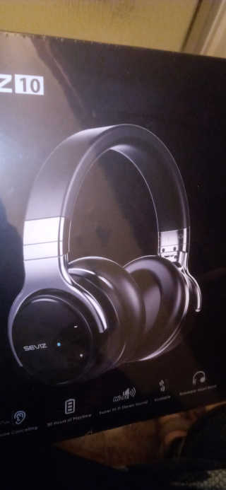 SEVIZ Bluetooth Headphones 10 3color — 5점을 준 리뷰어가 2020년 8월 올린 사용 사진