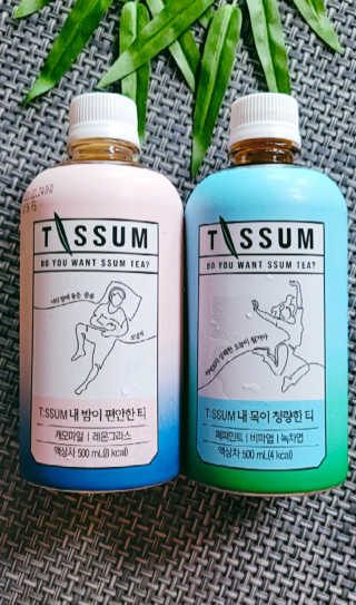 서울에프엔비 티썸 내 목이 청량한 티, 티썸 내 밤이 편안한 티 — 5점을 준 리뷰어가 2020년 10월 올린 사용 사진