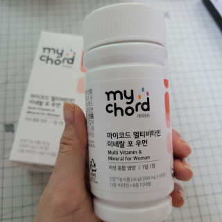 JW중외제약 마이코드 멀티비타민미네랄 포 우먼 — 5점을 준 리뷰어가 2020년 9월 올린 사용 사진