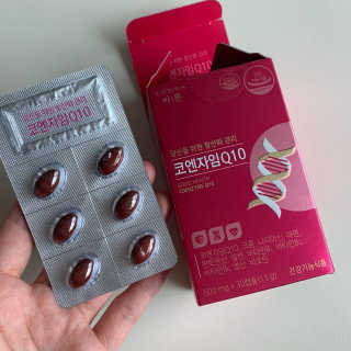 건강한약속 바른 바른 코엔자임Q10 — 4점을 준 리뷰어가 2020년 5월 올린 사용 사진
