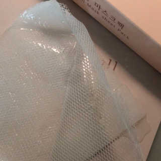이너풀 하이 모이스처라이징 바이오셀룰로오스 마스크 — 5점을 준 리뷰어가 2020년 7월 올린 사용 사진