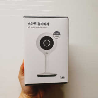 헤이홈 스마트 홈카메라 + 헤이베어 캐릭터커버 — 5점을 준 리뷰어가 2020년 5월 올린 사용 사진