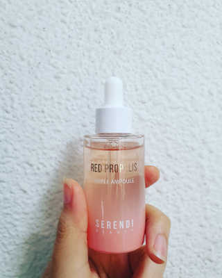 세렌디뷰티 레드 프로폴리스 트리플 앰플 — 5점을 준 리뷰어가 2020년 7월 올린 사용 사진