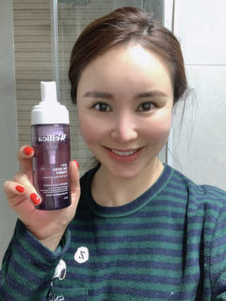 웰리카_V CARE 웰리카 락토 리프레싱 이너클렌저 — 5점을 준 리뷰어가 2020년 12월 올린 사용 사진