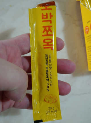 조은약초 국산 늙은 호박즙 호박쪼옥 젤리 20g x 15포 — 5점을 준 리뷰어가 2020년 8월 올린 사용 사진