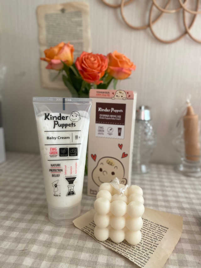 킨더퍼페츠 베이비크림 180ml 리뷰 사진