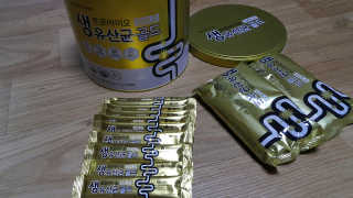 서울약사신협_프로바이오생유산균골드_2.5x100포 — 5점을 준 리뷰어가 2020년 5월 올린 사용 사진