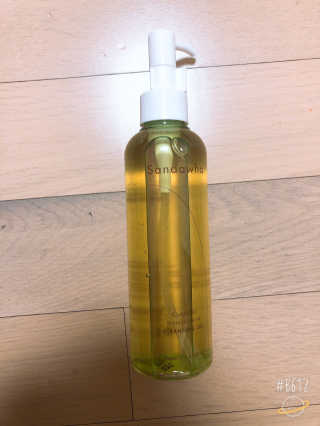 스킨큐어 산다화 순한 클렌징 동백 오일 200ml — 4.5점을 준 리뷰어가 2020년 5월 올린 사용 사진
