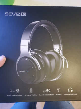 SEVIZ Bluetooth Headphones 10 3color — 5점을 준 리뷰어가 2020년 5월 올린 사용 사진