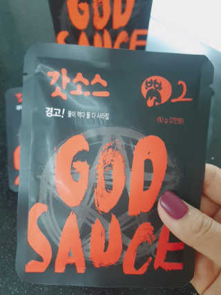 갓소스 만능양념소스 60gx4팩 1,2,3단계샘플러60gx3팩 — 5점을 준 리뷰어가 2020년 7월 올린 사용 사진