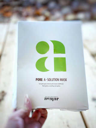 Avajar A-Solution 마스크 — 5점을 준 리뷰어가 2020년 11월 올린 사용 사진