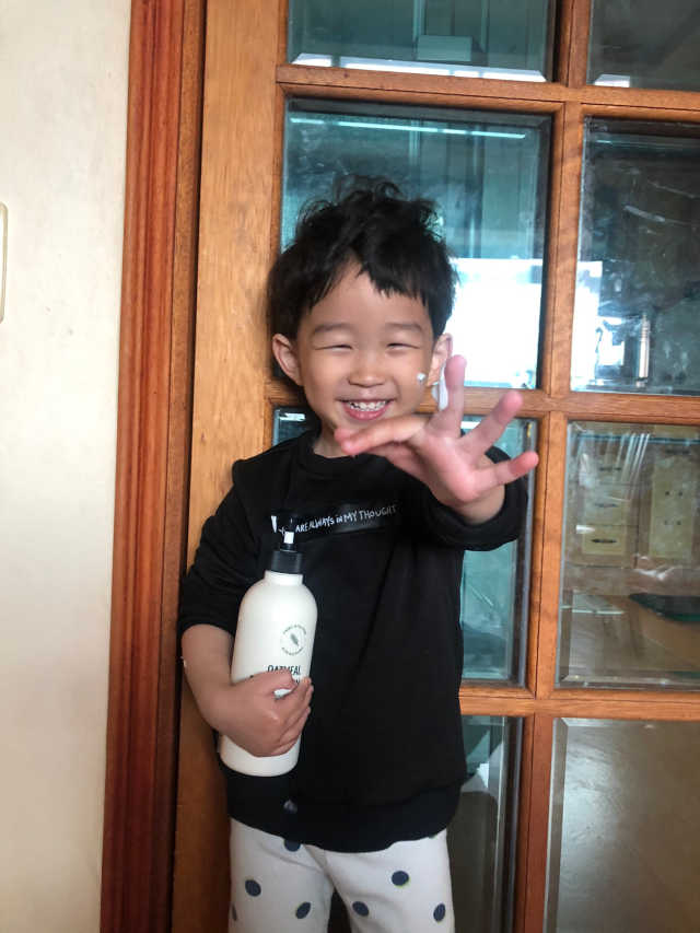 내추럴 촉촉  오트밀 바디로션 500ml 리뷰 사진