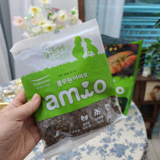 [풀무원 아미오] 자연담은식단 1kg 3종 — 5점을 준 리뷰어가 2020년 12월 올린 사용 사진