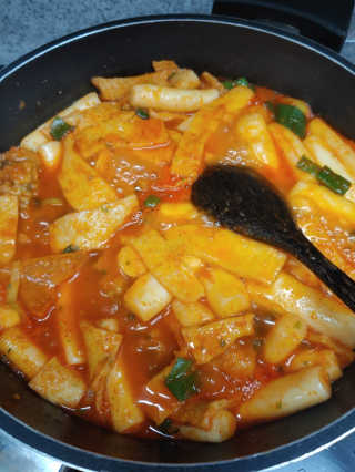 화곡미담 옛날 떡볶이 — 4.5점을 준 리뷰어가 2020년 4월 올린 사용 사진