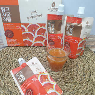 자연에온 핑크 자몽 착즙 100mL 10개입 2BOX — 5점을 준 리뷰어가 2020년 11월 올린 사용 사진