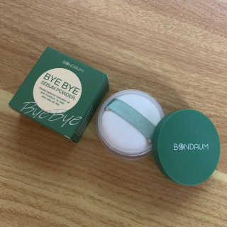 본다움 빠이빠이 세범 파우더 — 5점을 준 리뷰어가 2020년 7월 올린 사용 사진