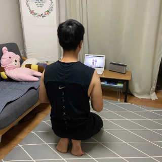 [건강한친구들] 케어링 + 거북목 교정 스트레칭 홈트 — 5점을 준 리뷰어가 2020년 9월 올린 사용 사진