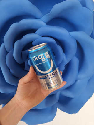 일화 아임톡 탄산수 355ml X 24캔 — 5점을 준 리뷰어가 2020년 4월 올린 사용 사진