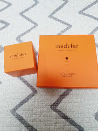 메디페르 [ 1+1 ] 루테인앰플세트 1개 + 루테인크림 50ml 1개 — 5점을 준 리뷰어가 2020년 9월 올린 사용 사진