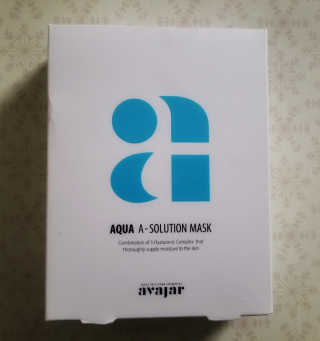 Avajar A-Solution 마스크 — 5점을 준 리뷰어가 2020년 12월 올린 사용 사진