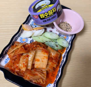 동원참치 펭수참치 — 5점을 준 리뷰어가 2020년 7월 올린 사용 사진