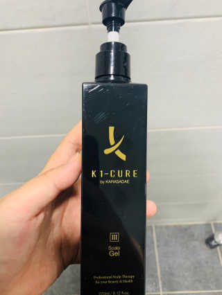 [두피헤어 트리트먼트] 케이원큐어 스켈프 젤 270ml — 4점을 준 리뷰어가 2020년 9월 올린 사용 사진