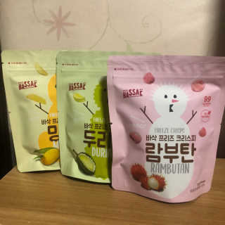 BASSAK 바삭 프리즈 크리스피 3종 — 4점을 준 리뷰어가 2020년 5월 올린 사용 사진