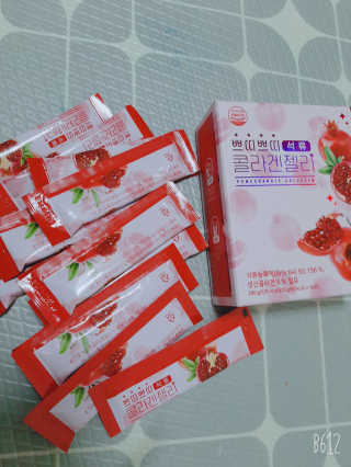 헬스업_쁘띠쁘띠석류콜라겐젤리_20g x 14포 — 5점을 준 리뷰어가 2020년 12월 올린 사용 사진