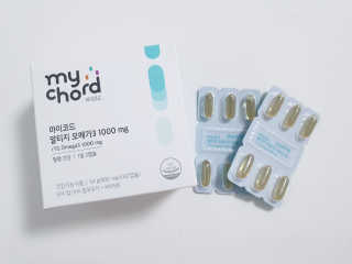 JW중외제약 마이코드 알티지 오메가3 1000 mg — 5점을 준 리뷰어가 2020년 8월 올린 사용 사진